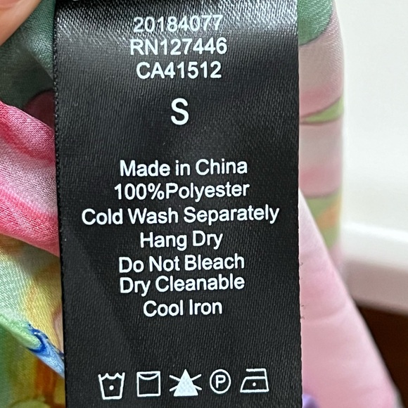 💖 Y2K My Little Pony Sheer Blouse Shirt Top Small - Picture 5 of 5